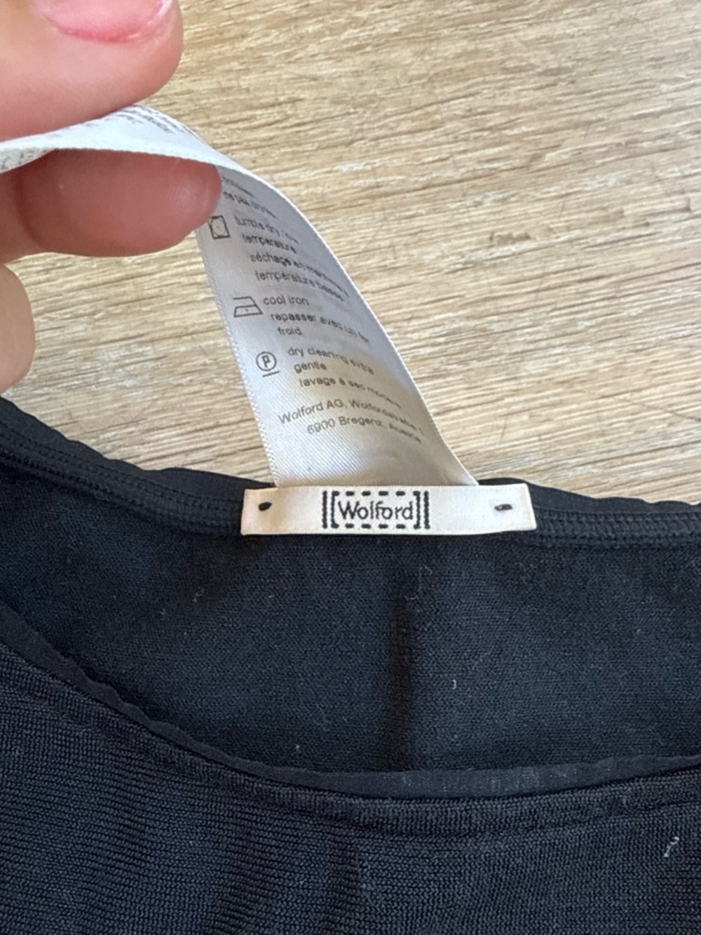 Wolford Black One-Piece Bodysuit M - Picture 2 of 6